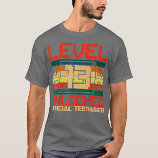 Niveau 13 ontgrendeld 13e video Birthday-cadeau (6 T-shirt