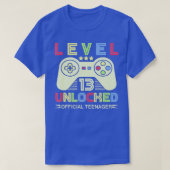 Niveau 13 ontgrendelde 13e video-ingang (8) t-shirt (Design voorkant)