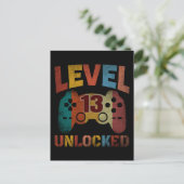NIVEAU 13 ONTSLOTEN BRIEFKAART (Staand voorkant)