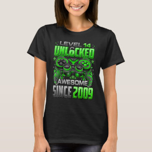 Niveau 14 niet-vergrendeld Geweldige sinds 2009 14 T-shirt