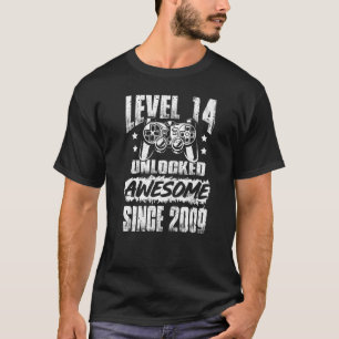 Niveau 14 niet-vergrendeld Geweldige sinds 2009 Vi T-shirt