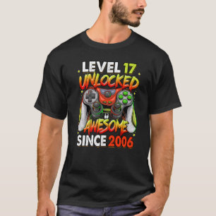Niveau 17 niet-vergrendeld Geweldige sinds 2006 17 T-shirt