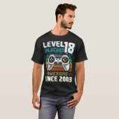 Niveau 18 Geweldige 2003-videogame 18e straal niet T-shirt (Voorkant volledig)