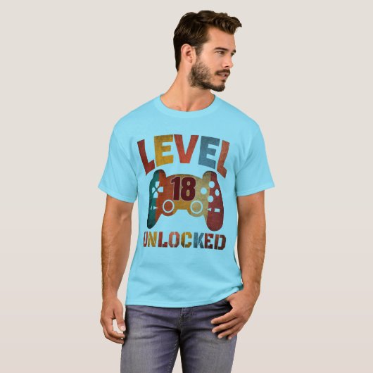 NIVEAU 18 ONLOCKED T-Shirt (Voorkant volledig)