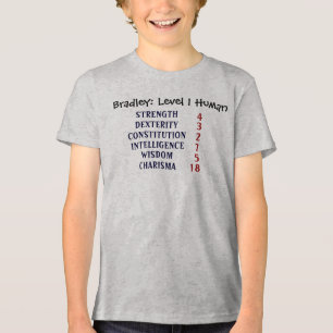 Niveau 1 Personeel Gepersonaliseerd Tri-Blend Shirt