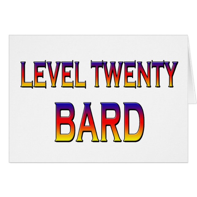 Niveau 20 Bard (Voorkant Horizontaal)