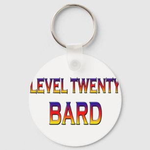 Niveau 20 Bard Sleutelhanger