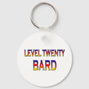 Niveau 20 Bard Sleutelhanger