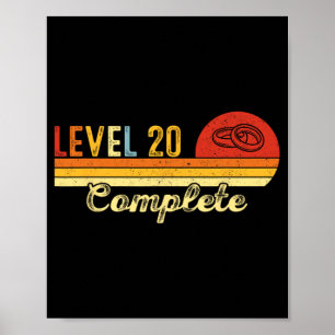 Niveau 20 Complete Koppels Vintage 20ste Bruiloft Poster