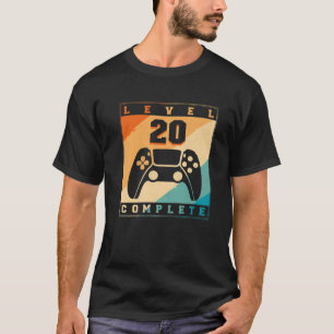 Niveau 20 geopend t-shirt