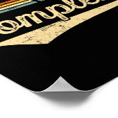 Niveau 20 Volledig 20e bruiloft Jubileum Poster (Hoek)