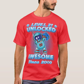 Niveau 21 niet-vergrendeld Geweldige sinds 2000 ab T-shirt