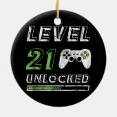 Niveau 21 niet-vergrendelde keramische versiering keramisch ornament (Achterkant)