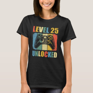 Niveau 25 ontgrendeld t-shirt