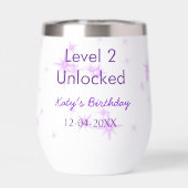 Niveau 2 déverrouillé ajouter nom d'anniversaire d (Arrière)