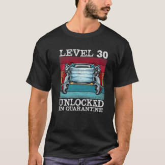 Niveau 30 geopend in Quarantine Video Gamers 30th T-shirt