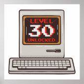 Niveau 30 geopend poster (Voorkant)