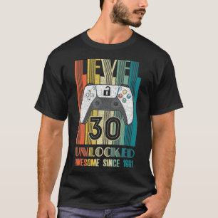 Niveau 30 Geweldige ontgrendeld 30 videospel 1991  T-shirt