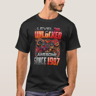 Niveau 36 niet-vergrendeld Geweldige sinds 1987 36 T-shirt