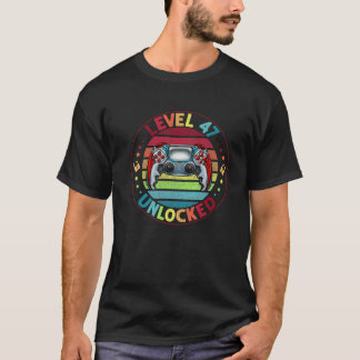 Niveau 47 niet-vergrendeld Geweldige sinds 1974 47 T-shirt