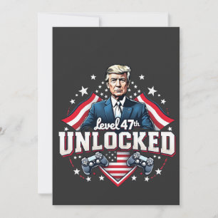 Niveau 47 ontgrendeld Trump Wint Inauguratie Dag Kaart