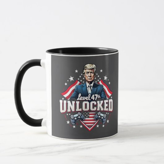 Niveau 47e ontgrendeld Trump won Inaguration Day Mok (Links)
