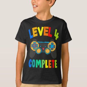 Niveau 4 het Volledige T-Shirt Celebrate 4th Wed