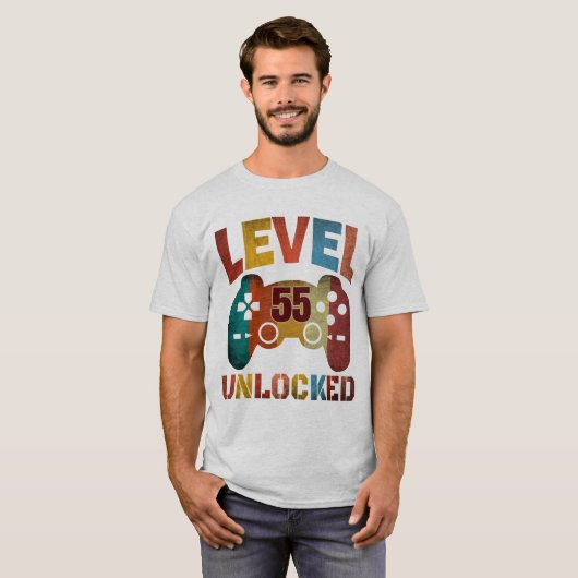 NIVEAU 55 DÉBLOQUÉ T-Shirt (Devant entier)