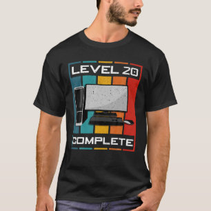 Niveau 5 Complete IT 5e verjaardag computergaming T-shirt