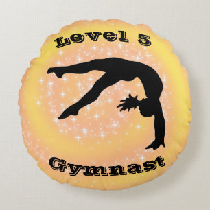 Niveau 5 Gymnast Rond Kussen