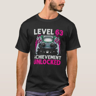 Niveau 63 niet-vergrendeld Geweldige sinds 1958 63 T-shirt