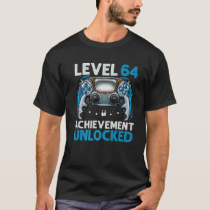 Niveau 64 niet-vergrendeld Geweldige sinds 1957 64 T-shirt