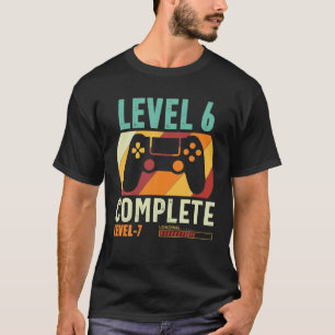 Niveau 6 Complete Retro Celebrate 6th Weddi T-shirt