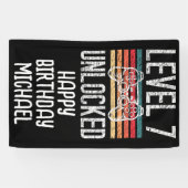 Niveau 7 Déverrouillé 7e bannière anniversaire (Horizontal)