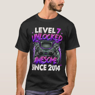 Niveau 7 niet-vergrendeld Geweldige sinds 2014 7e T-shirt