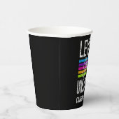 Niveau 7 onvergrendelde 7e verjaardag persoonlijke papieren bekers (Rechts)