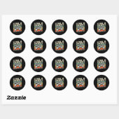 Niveau 8 Geweldige 2015-videogame 8th Birth Ronde Sticker (Vel)