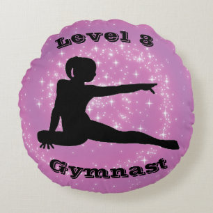 Niveau 8 Gymnast Rond Kussen