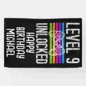 Niveau 9 Déverrouillé Bannière 9e anniversaire (Horizontal)