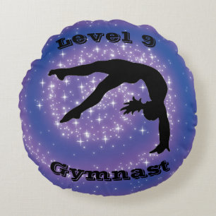 Niveau 9 Gymnast Rond Kussen