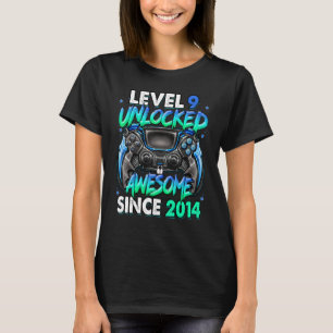 Niveau 9 niet-vergrendeld Geweldige sinds 2014 9e T-shirt