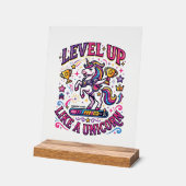 Niveau de licorne monte comme une licorne publicit (Angle)