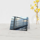 Niveau du pont Voir Bon Voyage Carte (Fleur jaune)