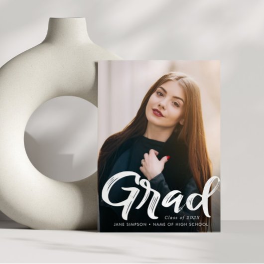 NIVEAU | Faire-part de graduation de trait de bros