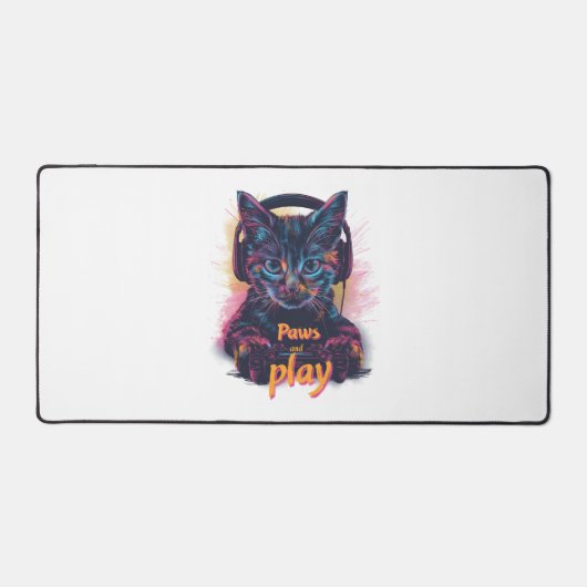 Niveau gamer chat vers le haut (Recto)