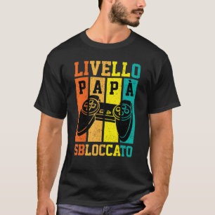 Niveau nieuwe pap ontgrendelde gamer video game A T-shirt