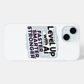 Niveau omhoog met AI – Sneller, Slimmer, Sterker Case-Mate iPhone Case (Achterkant (horizontaal))