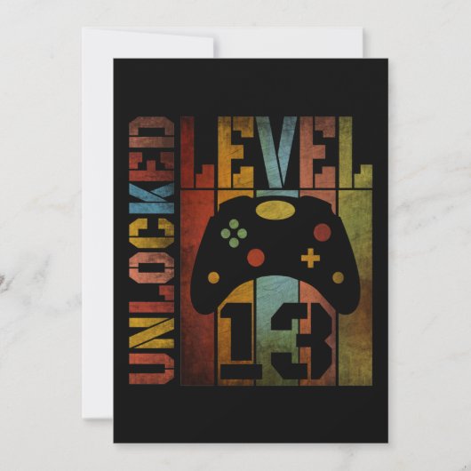 NIVEAU ONLOCKED 13 KAART (Voorkant)