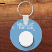 Niveau op Button 2 Sleutelhanger (Voorkant)