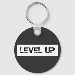Niveau op Inspirerend/Motivatie Gezegde Sleutelhanger